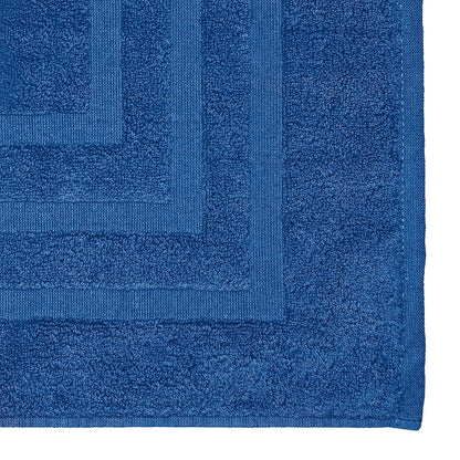 LOVELY blue bath mat