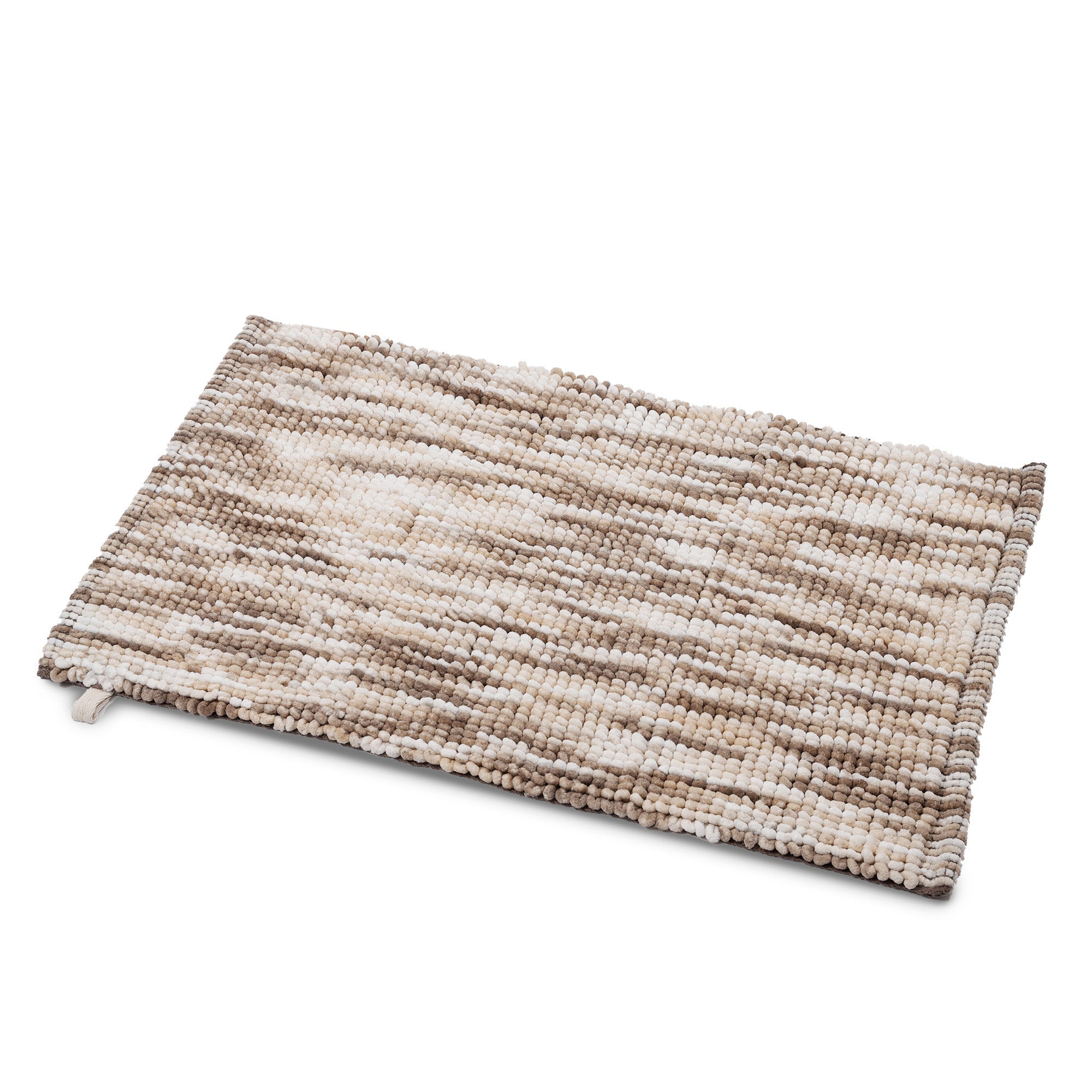 BLEND dove grey bath mat