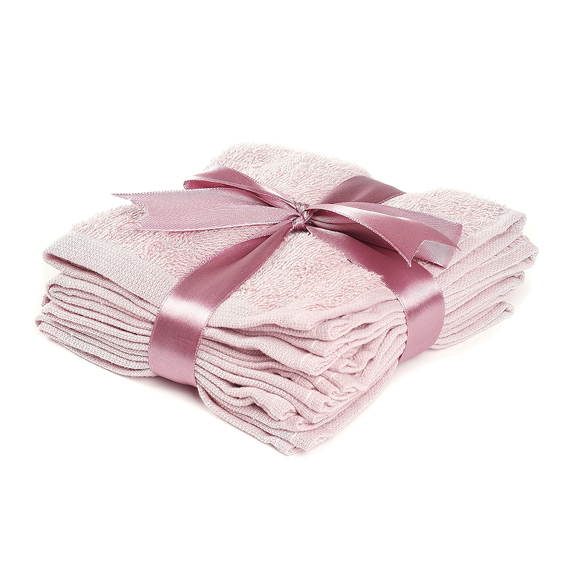 Set of 4 SOPHIE orchid washcloths