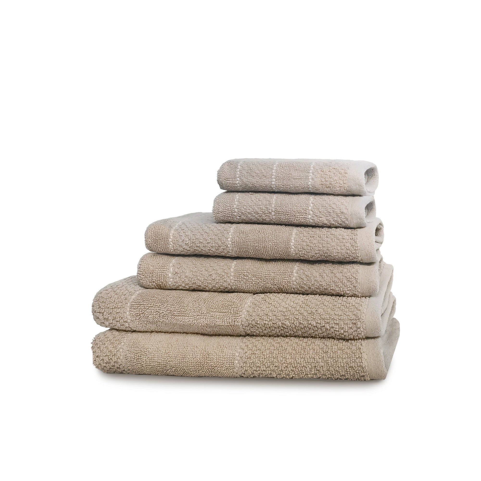 Set 6 asciugamani CAMBRIDGE | Beige