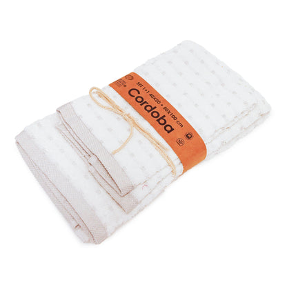 Set 1+1 CORDOBA white