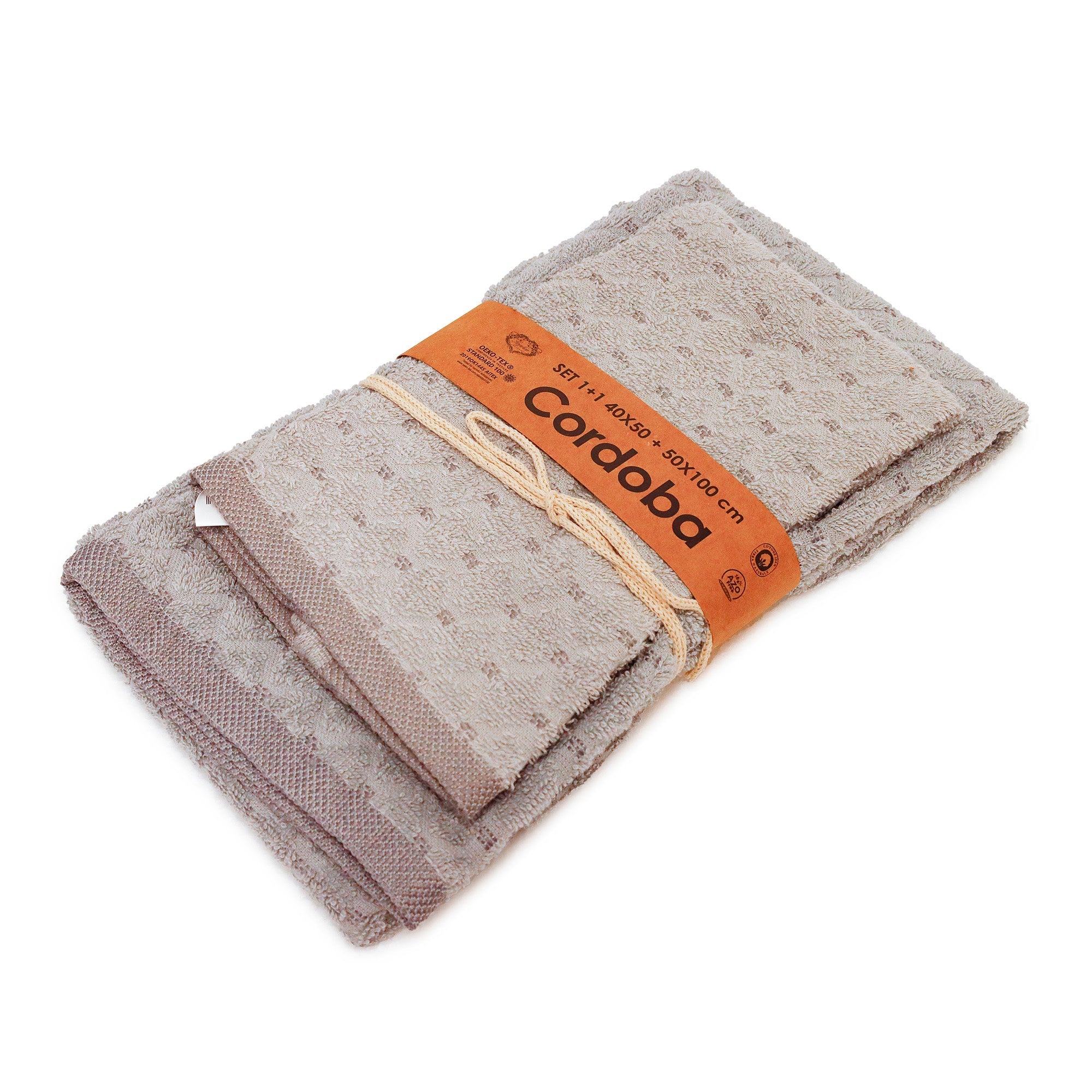 Set 1+1 CORDOBA dove grey