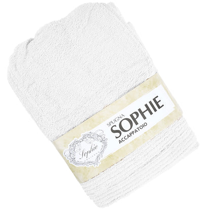 SOPHIE-XL white bathrobe