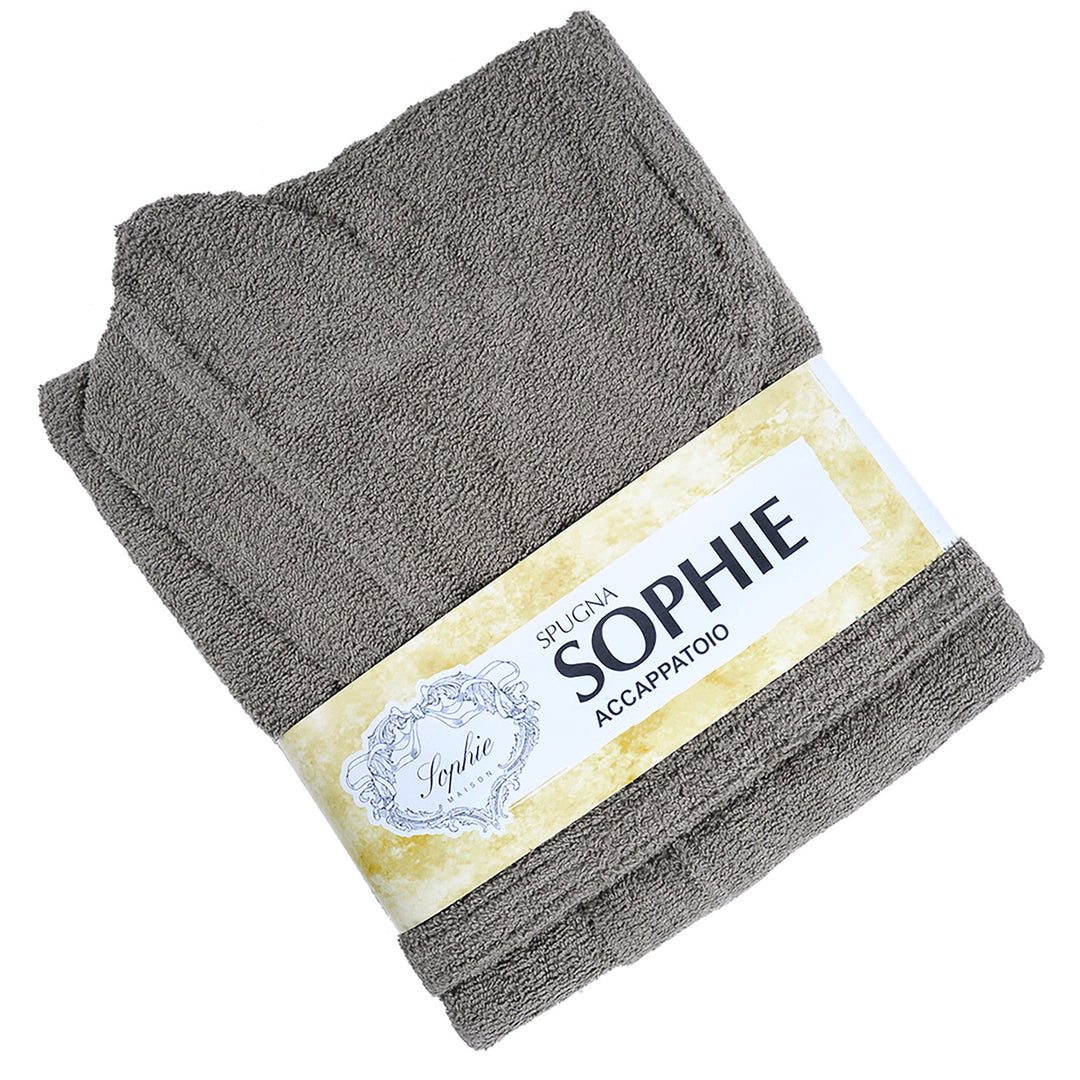 SOPHIE-XXL Bademantel Rauch