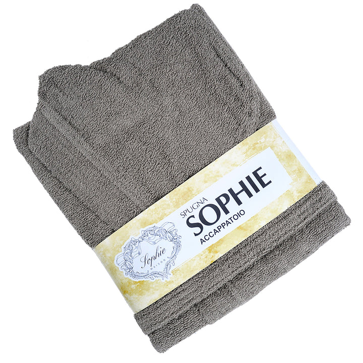 SOPHIE-XXL Bademantel Rauch