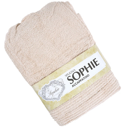 SOPHIE-XL bathrobe coffee and milk