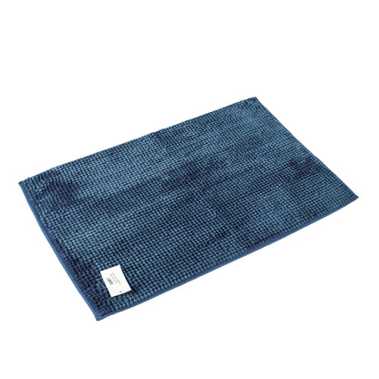PERLA navy blue bath mat