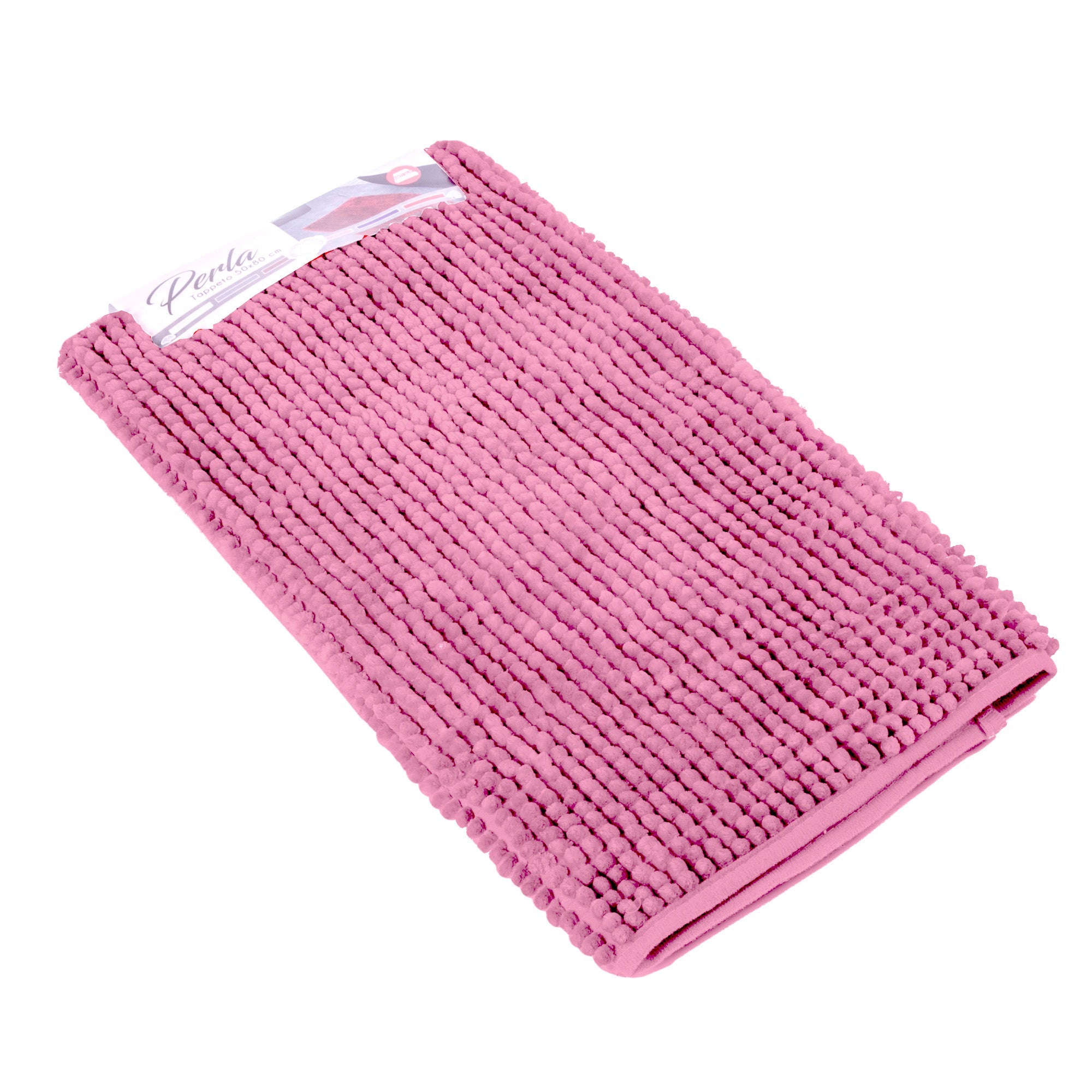 PERLA bath mat antique pink
