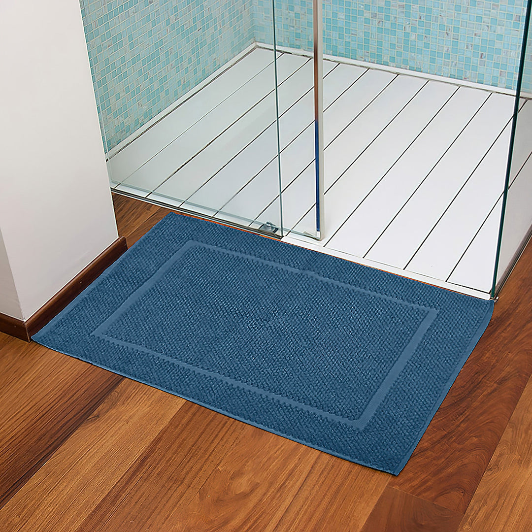 Tappeto da bagno BICHICCO blu
