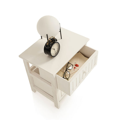 Tavolino/Comodino 2 cassetti FILL