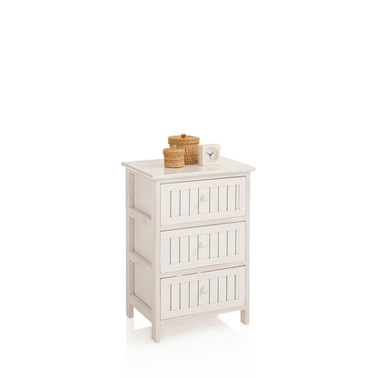 Tavolino/Comodino 3 cassetti FILL