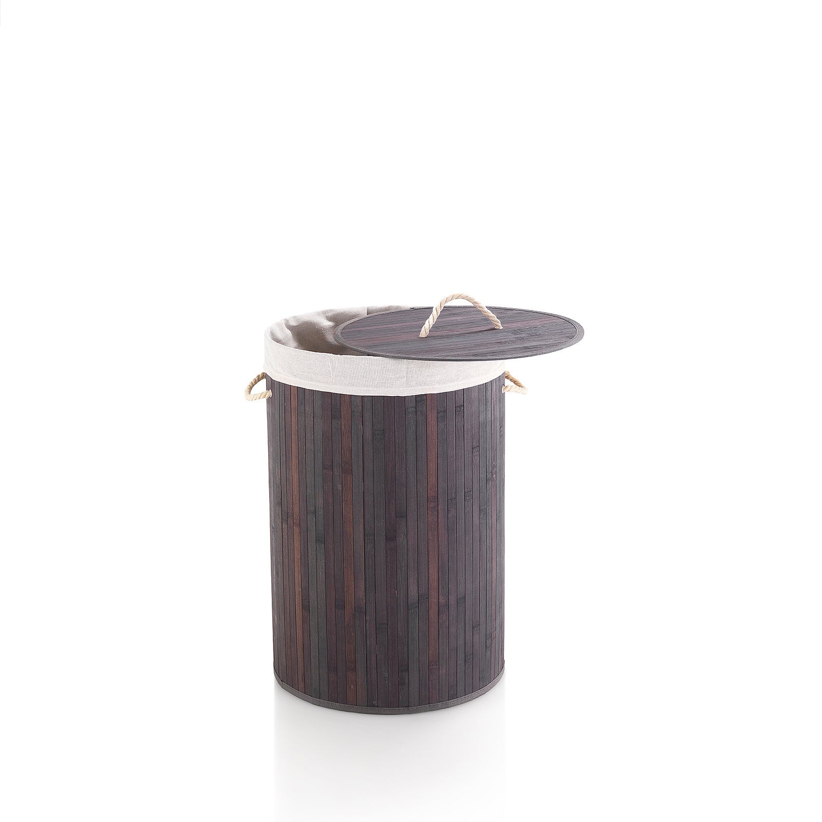 Cesto portabiancheria OLIVET-R | Grigio