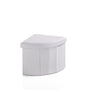 Pouf mit Behälter CORNER weiß