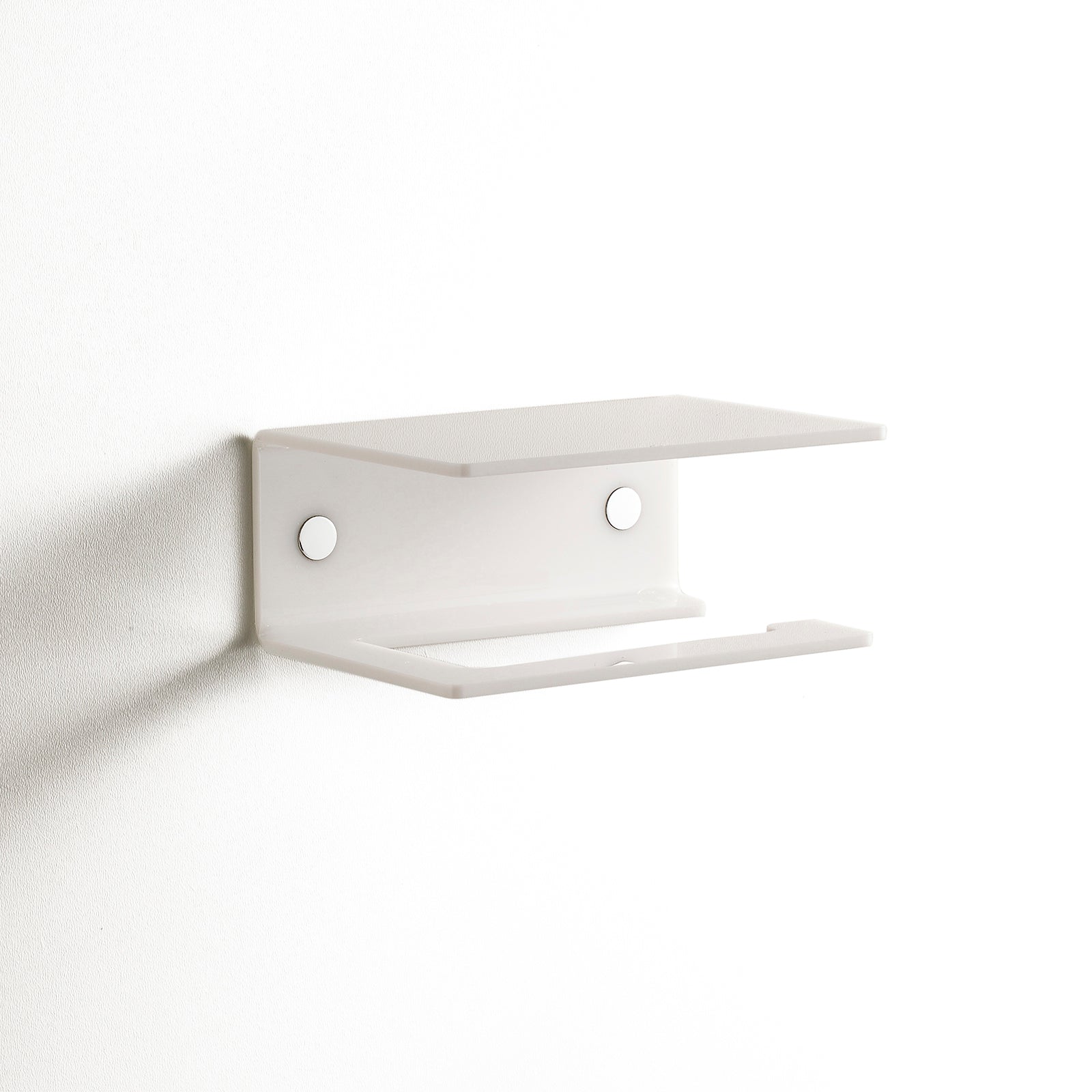 ACHILLE white wall paper holder