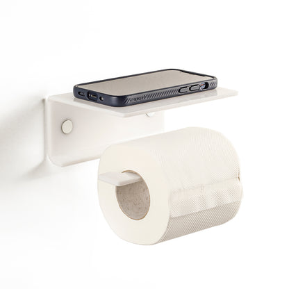 ACHILLE white wall paper holder