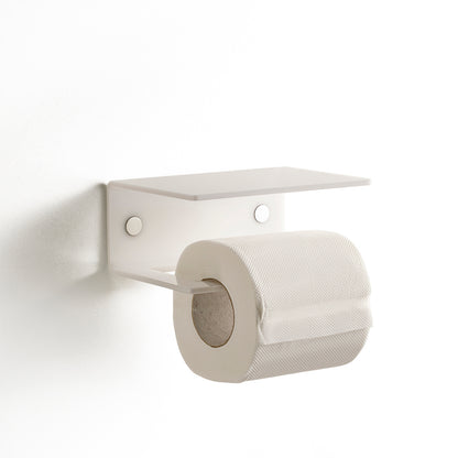 ACHILLE white wall paper holder