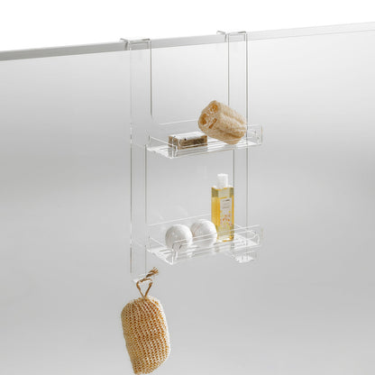 ACHILLE transparente Duschablage