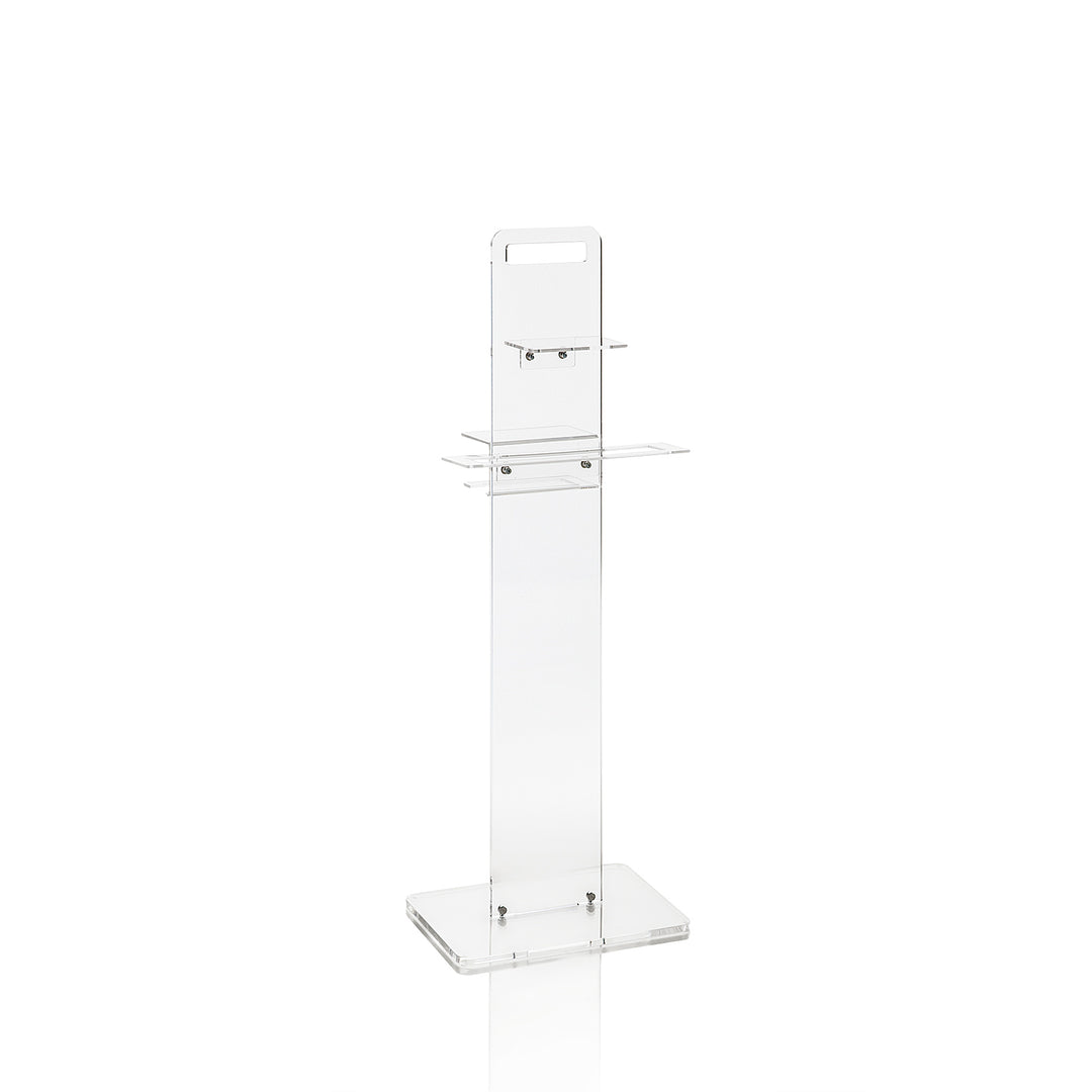 Piantana bagno ACHILLE trasparente