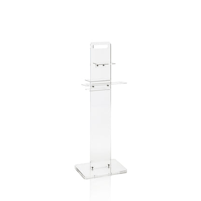 Piantana bagno ACHILLE trasparente