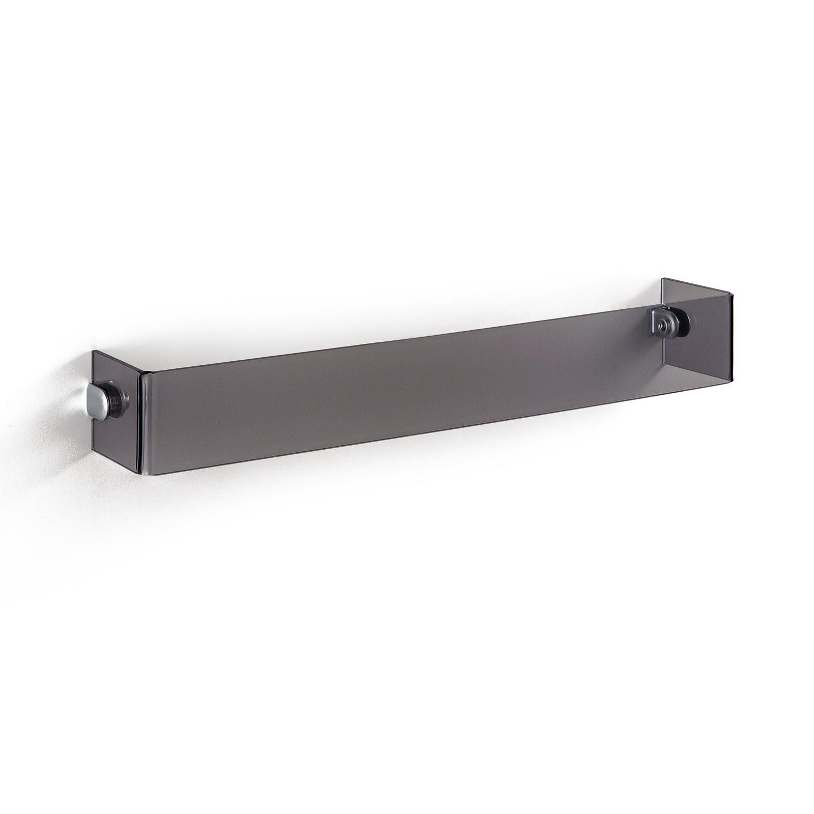 ACHILLE smoked wall towel holder