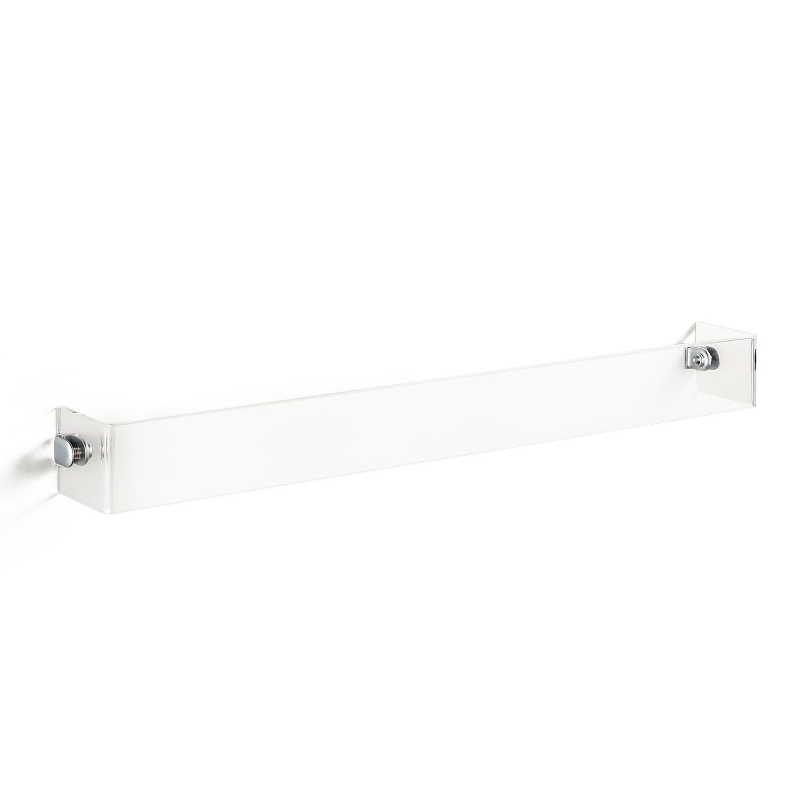 ACHILLE transparent wall towel holder