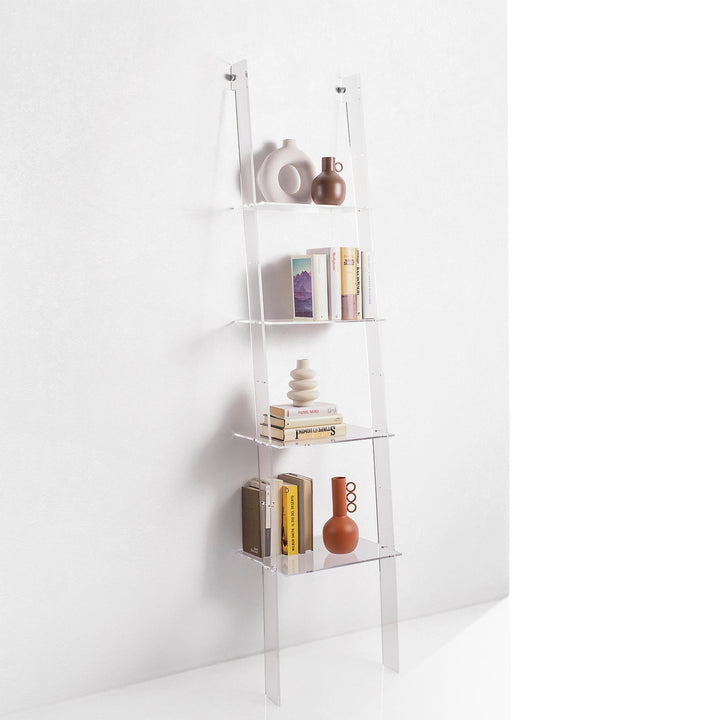 KOES transparent bookcase