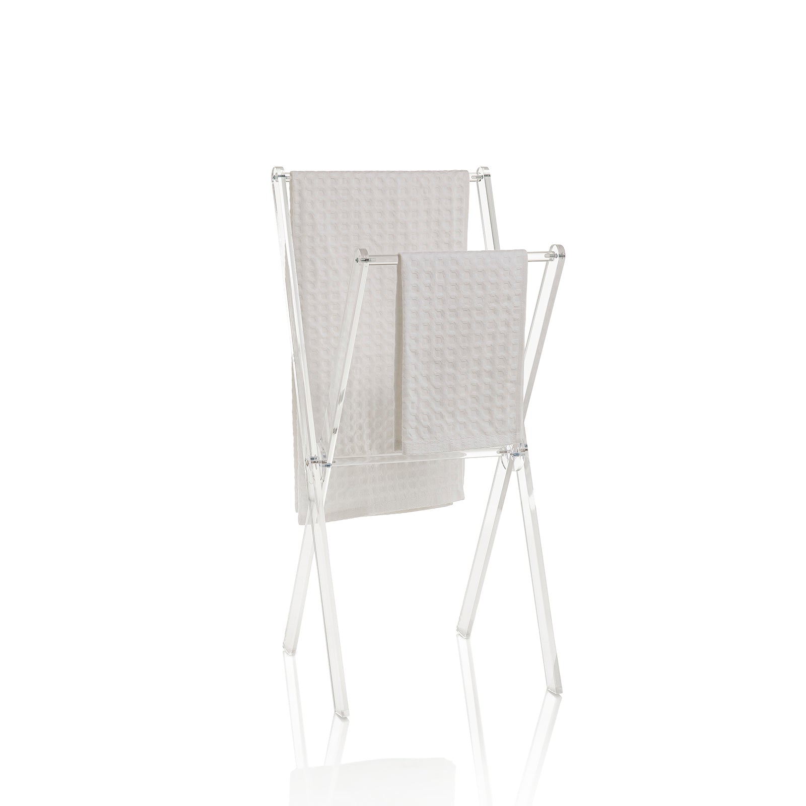 Transparent TINO towel holder
