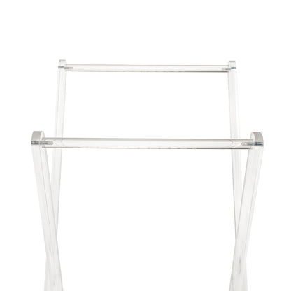 Transparent TINO towel holder