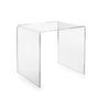 COBY transparent coffee table