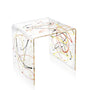 COBY multicolored coffee table