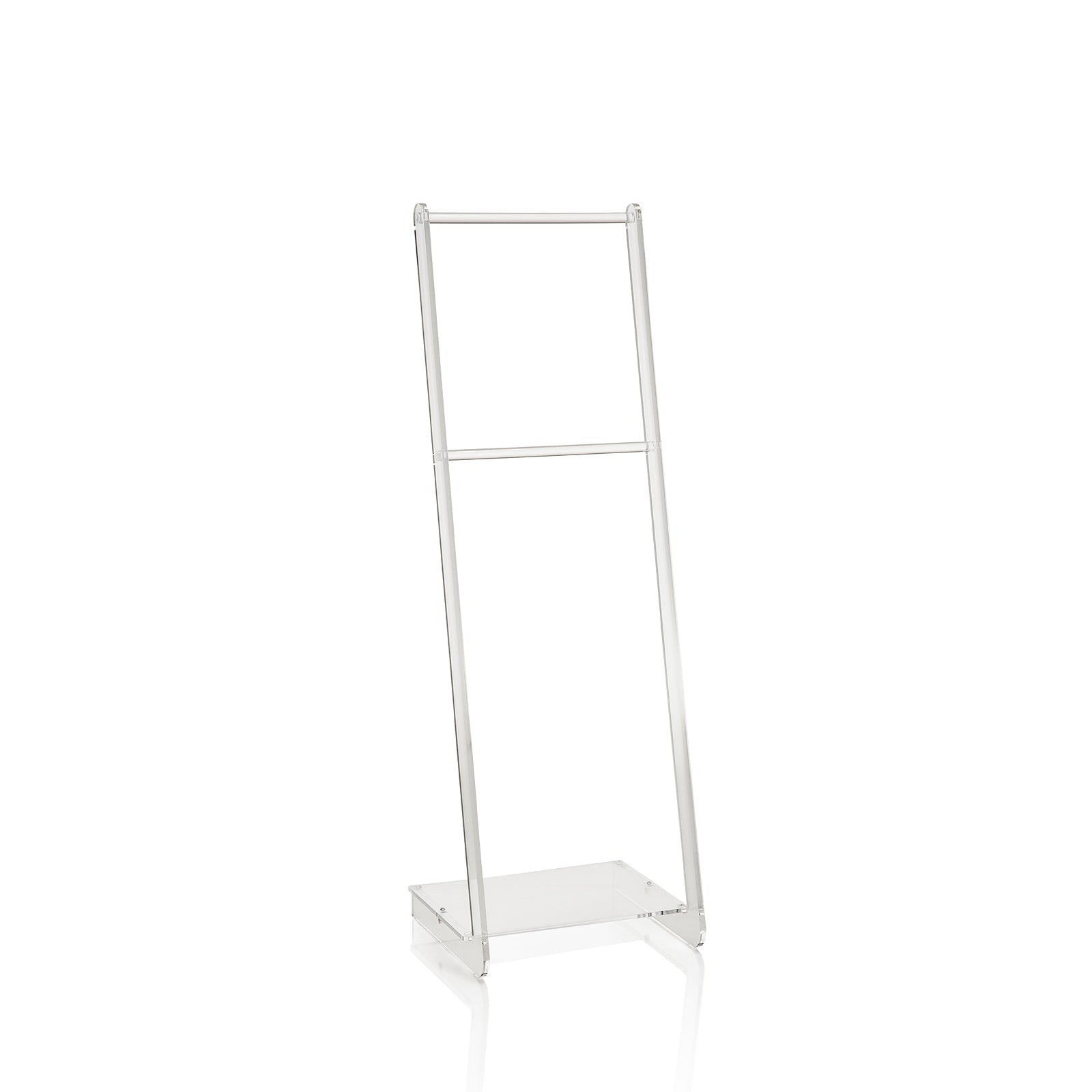 MILA transparente Bodenhandtuchhaltersäule