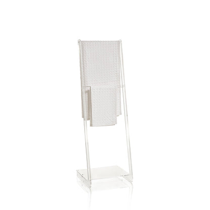MILA transparente Bodenhandtuchhaltersäule