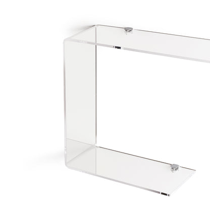 LINA transparent wall shelf