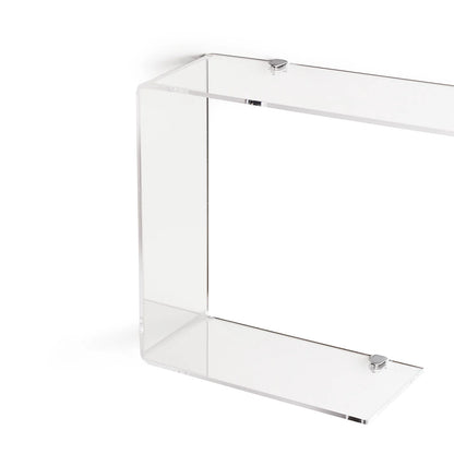 LINA transparent wall shelf