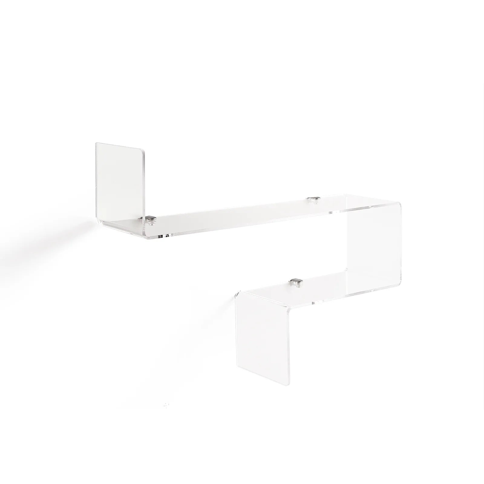 LINA transparent wall shelf