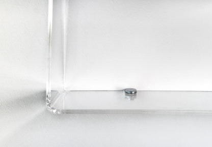 LINA transparent wall shelf