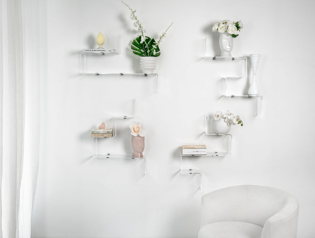LINA transparentes Wandregal