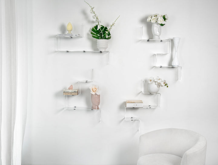 LINA transparentes Wandregal