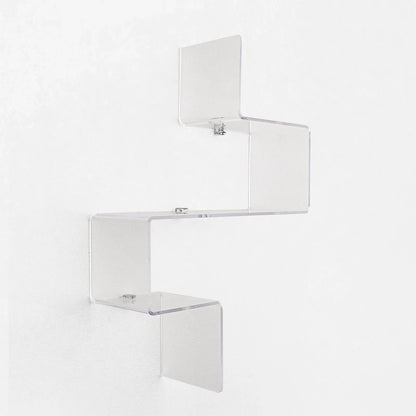 LINA transparent wall shelf 2