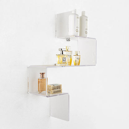 LINA transparent wall shelf 2