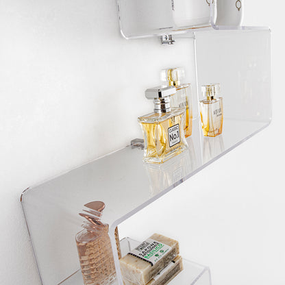 LINA transparent wall shelf 2