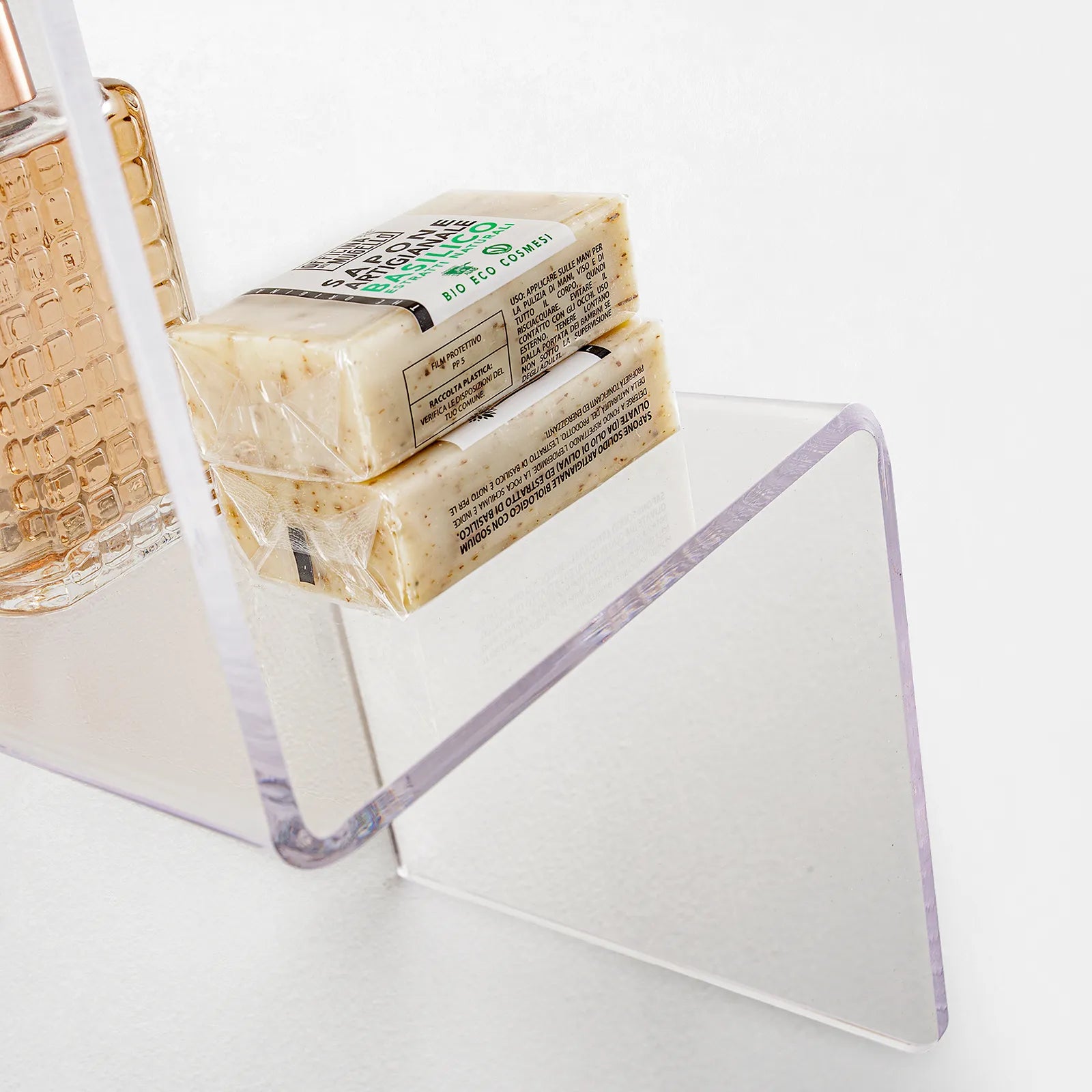 LINA transparent wall shelf 2