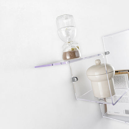 LINA transparent wall shelf 1