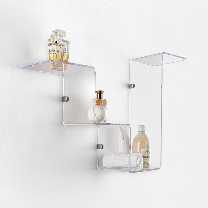 LINA transparentes Wandregal 1