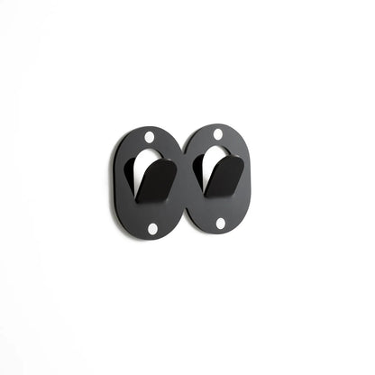 ARGO 2-hook coat hanger black