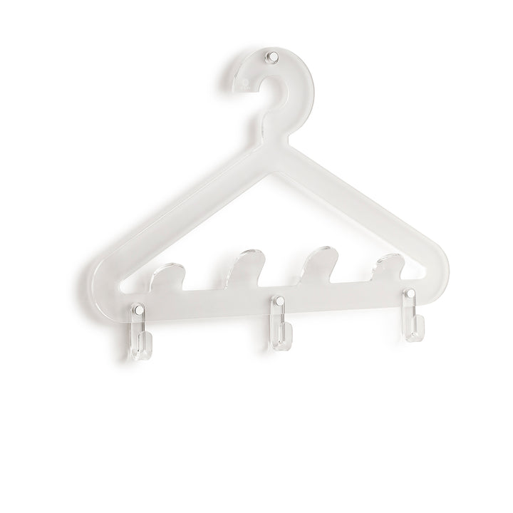 Transparente Wandgarderobe EROS