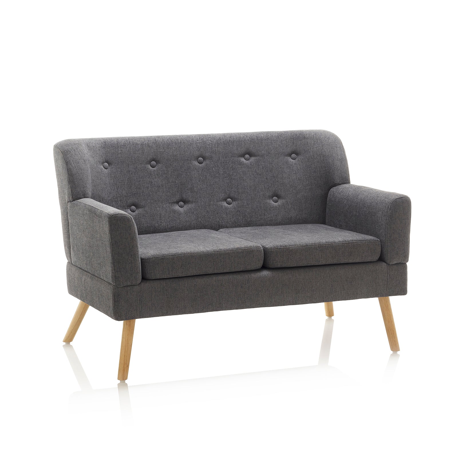 TALLIN 2-Sitzer-Sofa grau