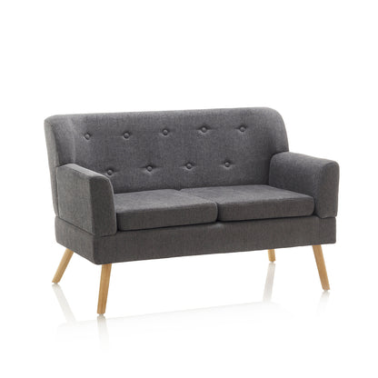 TALLIN 2-Sitzer-Sofa grau