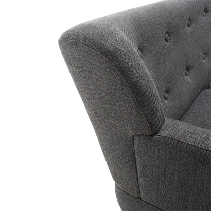 TALLIN 2-Sitzer-Sofa grau