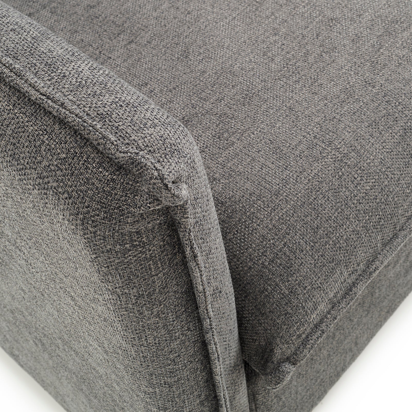 DOKKA 2-Sitzer-Sofa grau
